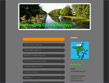 Tablet Screenshot of bonkersfrog.com